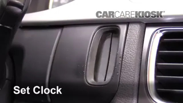 2011 Audi S4 3.0L V6 Supercharged Horloge Régler l'horloge